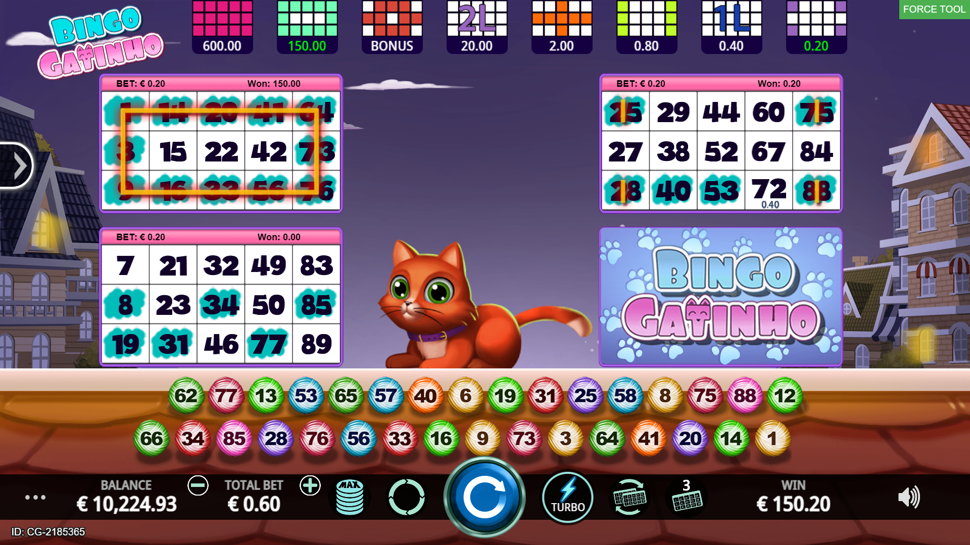 New video bingo released: Bingo Gatinho - Caleta Gaming