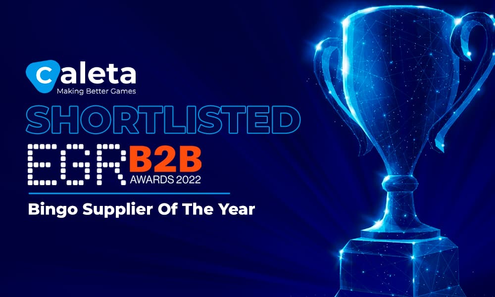 Caleta shortlisted at EGR Global B2B Awards 2022 - Caleta Gaming